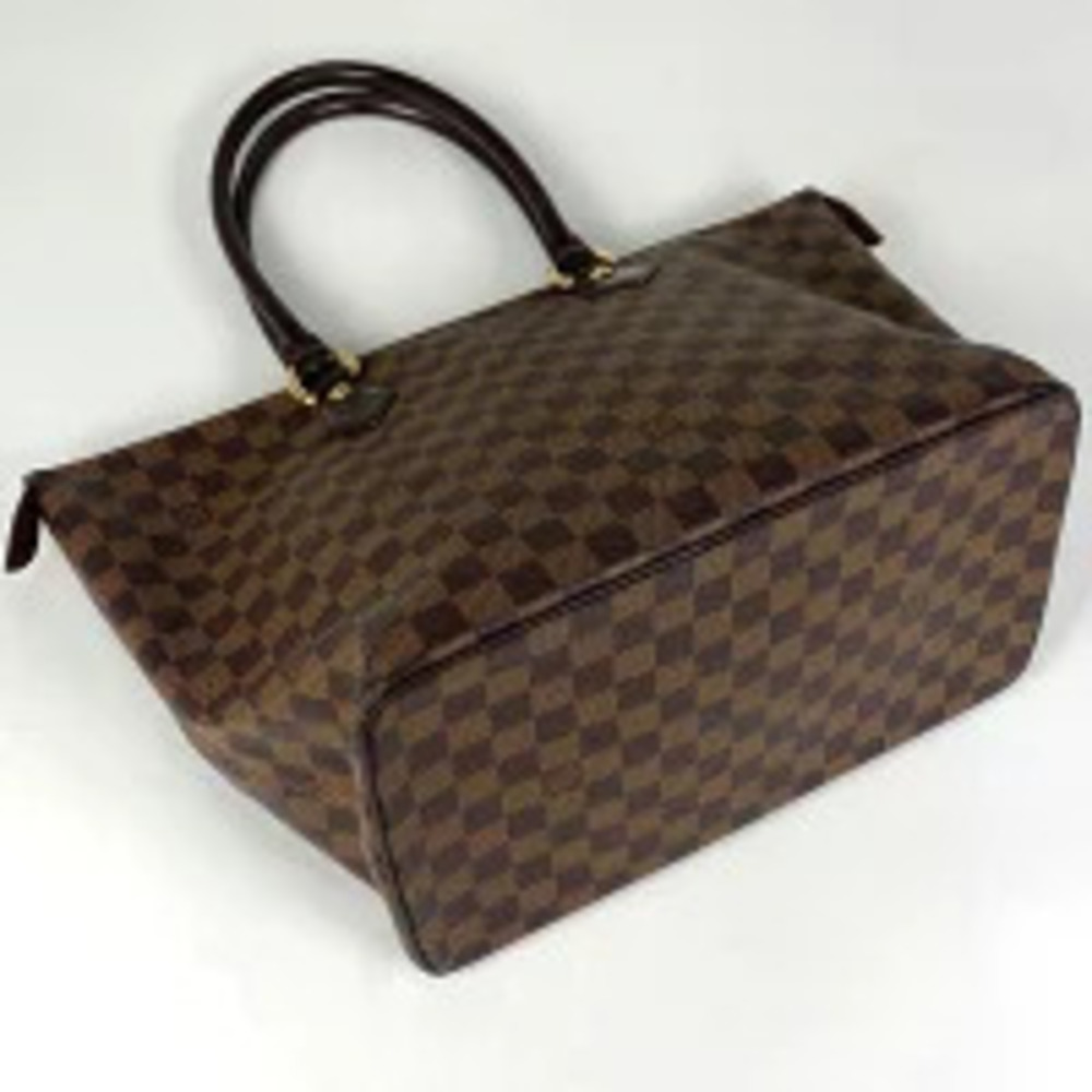 Louis Vuitton Tote Damier Handbag Brown Saleya Bag Brown